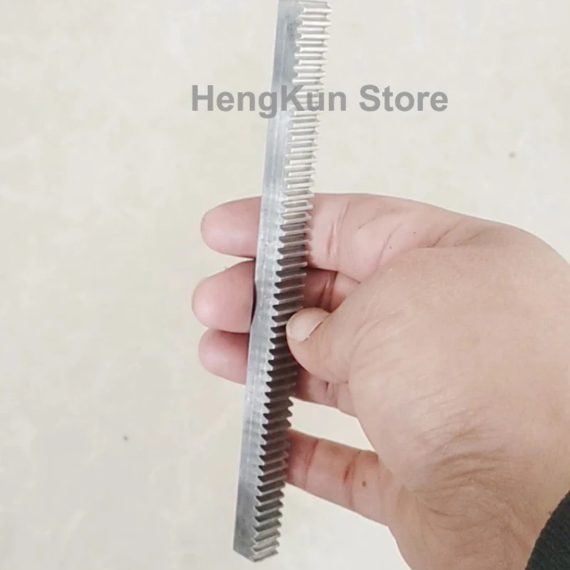 

1pcs 0.5/0.8/1/1.5/2/2.5/3/4 Module Straight Teeth Drive Rack Aluminum alloy Gear Rack Length 300/500mm Spur Gear Rack