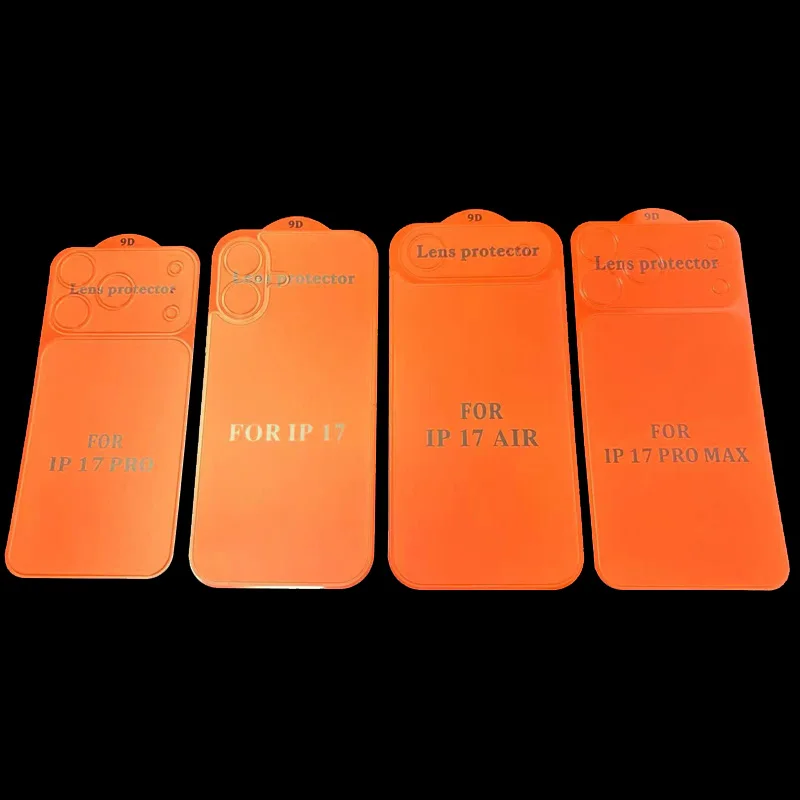 50pcs Back Fiber protective Film For Iphone air 17 pro max Plastic Camera Lens Screen Protector