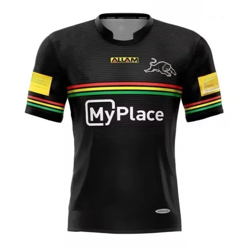 

2025 PENRITH PANTHERS MEN'S ALTERNATE RUGBY JERSEY Size:S-5XL ( Print name and number )