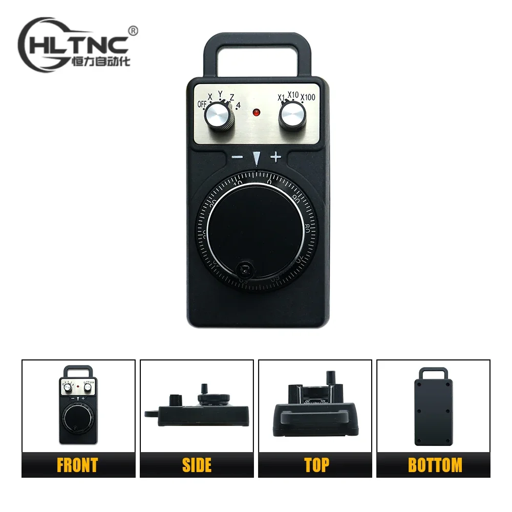 CNC Manual Pulse Generator 4 / 6 Axis MPG Pendant Handwheel 5V For Siemens MITSUBISHI FANUC System 5V-24V CNC Controller