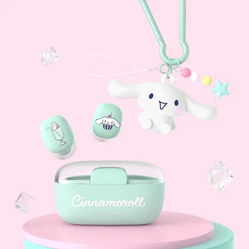 

Sanrio Wireless Bluetooth Earbuds Noise Cancelling In Ear Headphones Melody Kuromi Cinnamoroll Paco