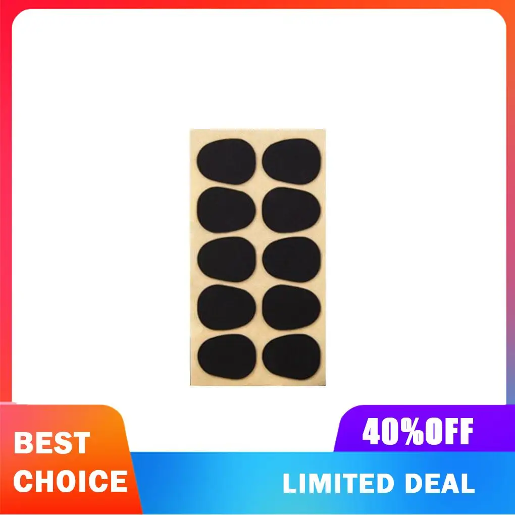 10pcs Clarinet Mouthpiece Patch Silicone Advantageous Sax Accessories