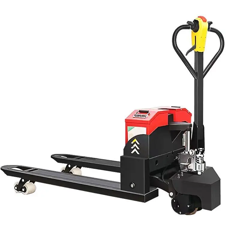 

Forklift hand-pulled hydraulic truck 2 tons small trailer loading and unloading pallets