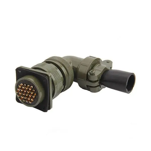 Waterproof Circular Connector 24 Position MS3102A24-28P Socket MS3108A24-28S Plug with Mount Box MS5015 Series IP67