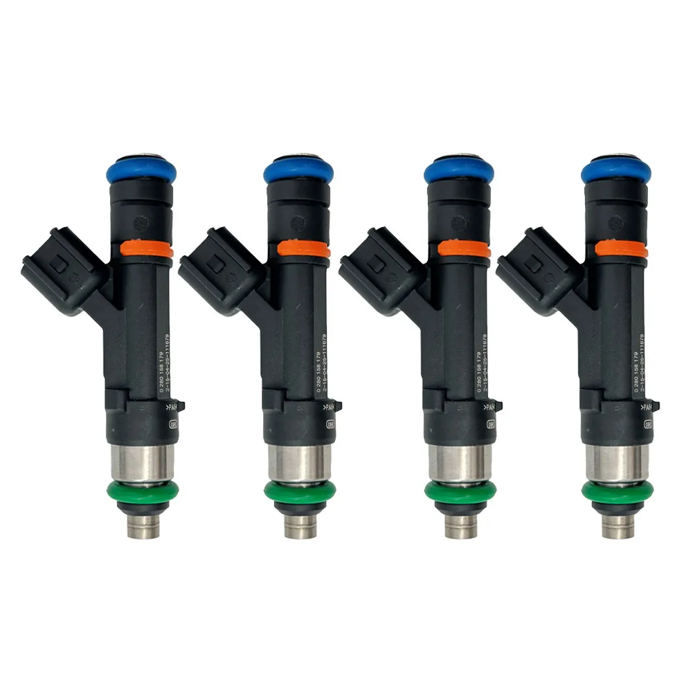 

4pcs Fuel Injectors For FORD MONDEO C-MAX FOCUS TRANSIT FUSION LINCOLN MKZ 2013-2018 2019 0280158179 8S4Z9F593A Accessories
