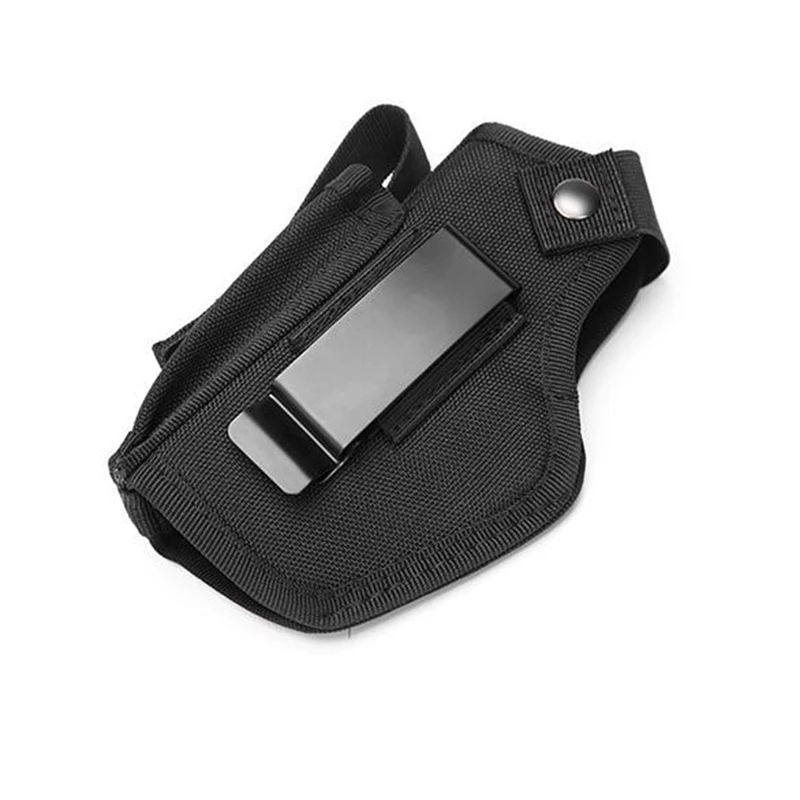 Rev ó lveres concealed carrying universal tactical holster, pistol escondida, esquerda e direita gun bag, OWB IWB com Mag Bolsas