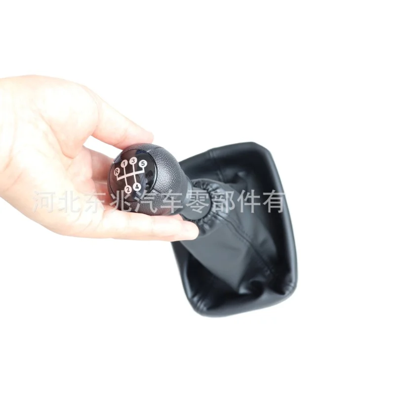 

For Opel CORSA C Custom Automatic Car 5 Speed Manual Gear Shift Knob with Boot Cover Lever Stick