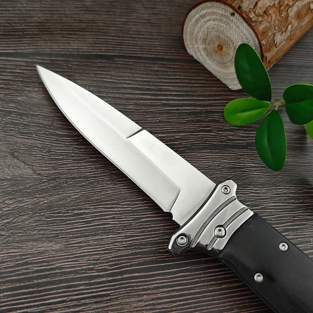 Italian Style AU TO Folding Pocket Knife 440C Blade Chicken Wing Wood Handles Outdoor Tactical Multitools Survival Tools