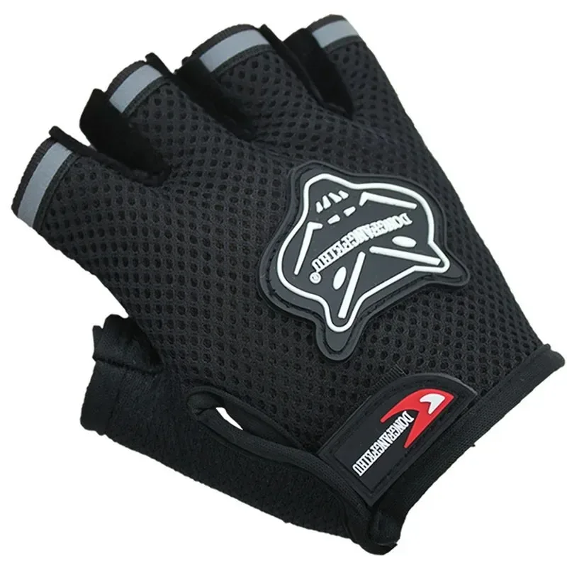 Children Kids Bike Gloves Half Finger Breathable Anti-slip for Sports Riding Cycling NOV99