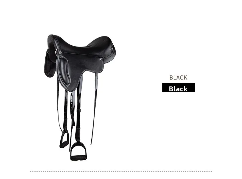 Ultra-Fiber Synthetic Saddle Endurance Horse Saddle for Wild Racing Horse Equipment