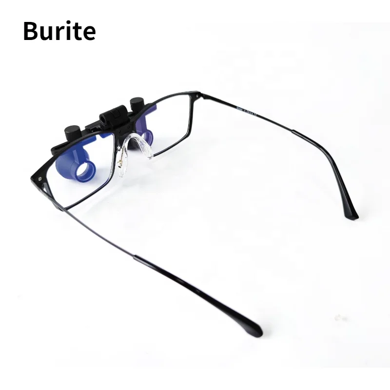 Titanium Frame Flip-up Dental Loupes For Adjusting The Interpupillary Distance Of Left And Right Eyes Separately (21B-2.5X)