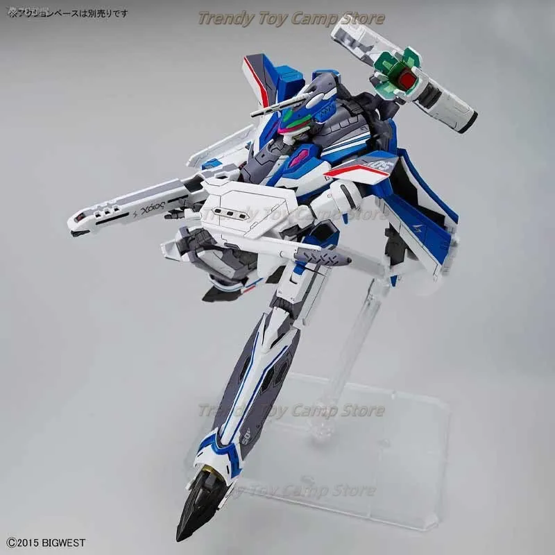 【متوفر】مجموعة نماذج بانداي الأصلية MACROSS HG 1/100 SIEGFRIED أنيمي عمل الشكل التجمع نموذج اللعب الهدايا