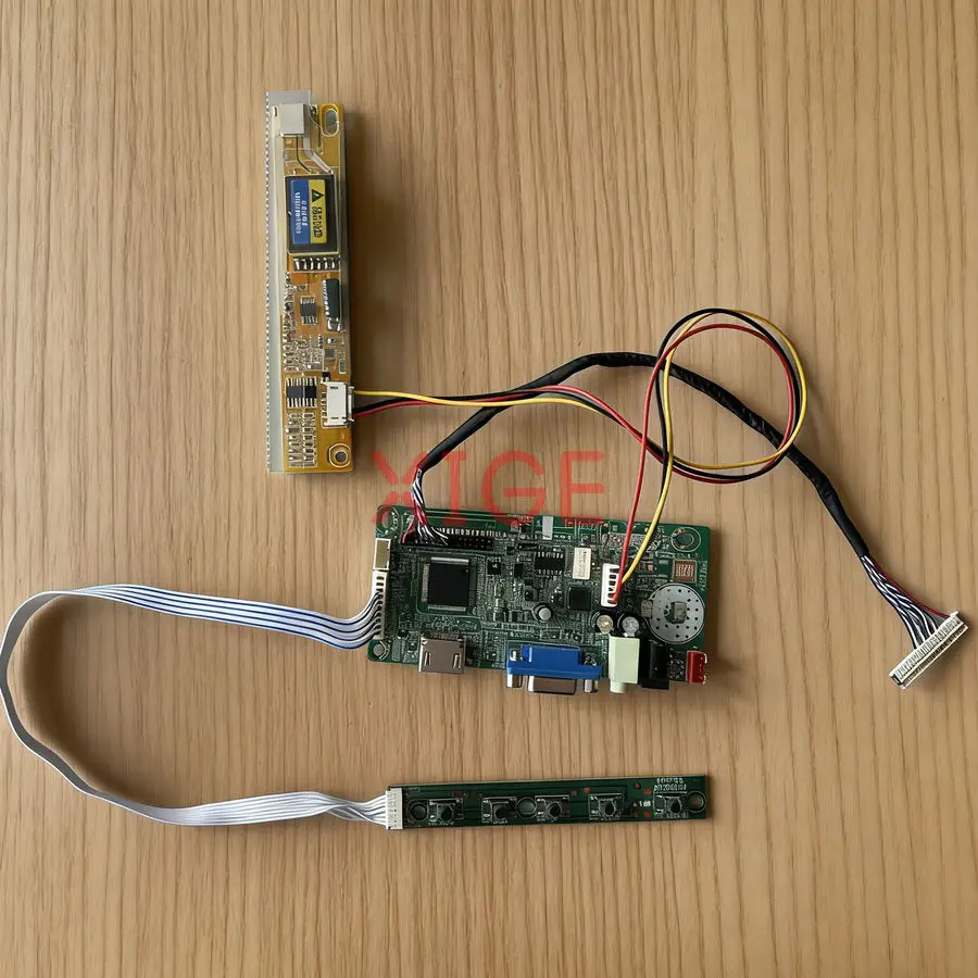 

Плата привода контроллера ЖК-монитора подходит для B141XG05 B141XG08 B141XG13 B141XG09 1024x768 1024*768 LVDS 30-контактный HDMI + VGA 1-CCFL DIY Kit