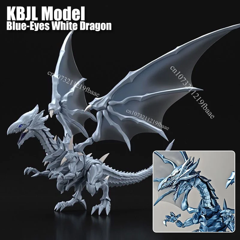 

KBJL Model Blue Eyes White Dragon Action Figure FRS Toy KO Assembly Model Kit Gifts