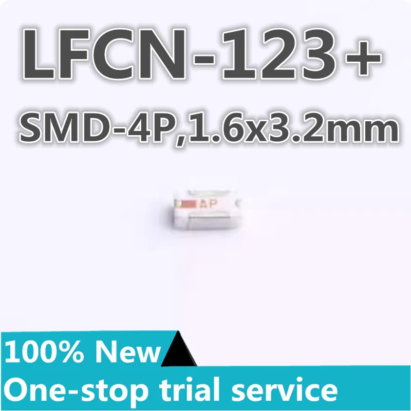 

2-100pcs LFCN-123+ Ceramic filter 50Ω13GHz package SMD-4P,1.6x3.2mm Mini-Circuits new original