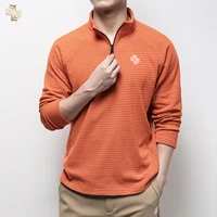 SBWL – T-shirt à manches longues pour hommes, de haute qualité, respirant, pour la course à pied, le fitness, les sports de plein air, la mode, les affaires, décontracté, automne 2