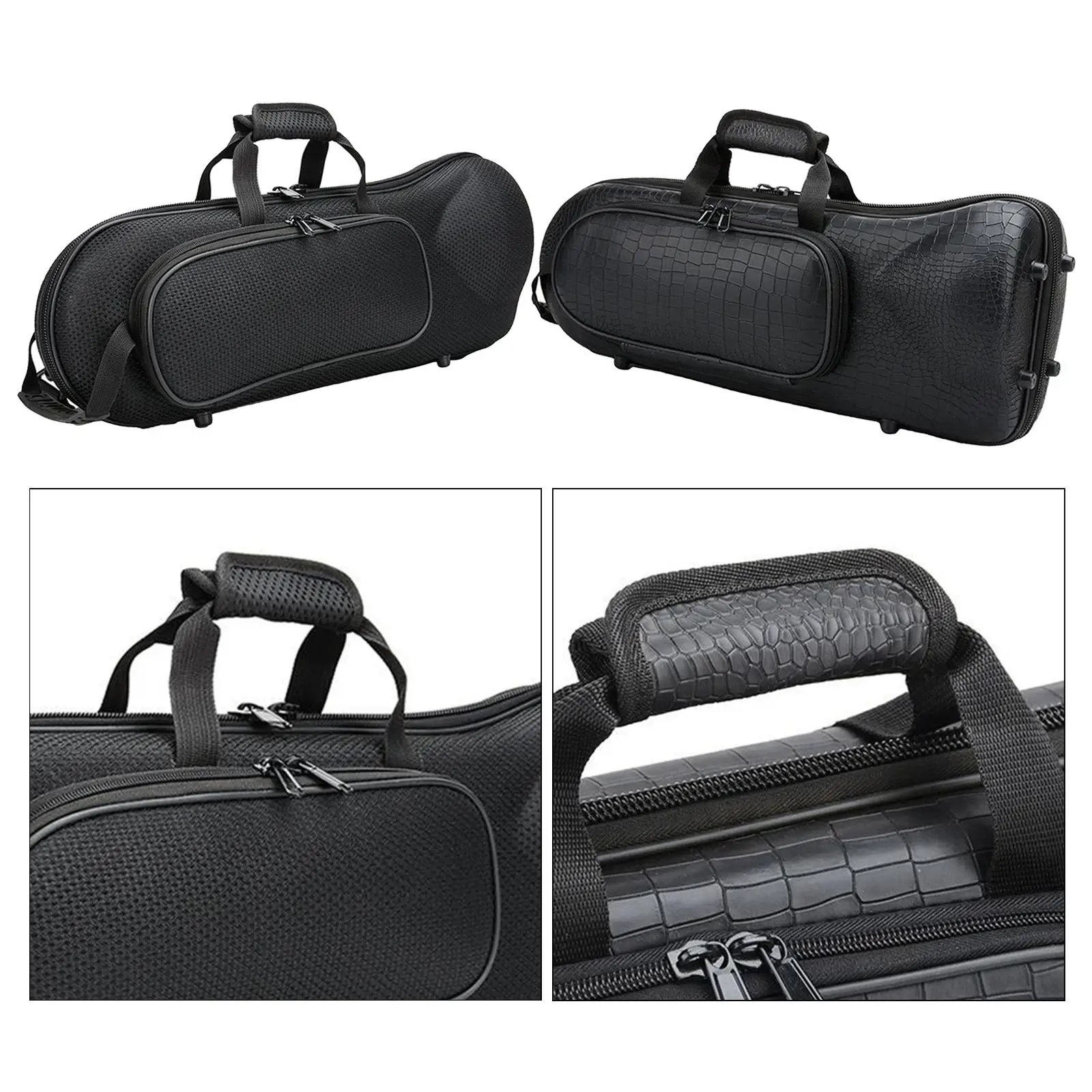 

Case Lightweight Trumpet Case with Removable Strap Padded Handle