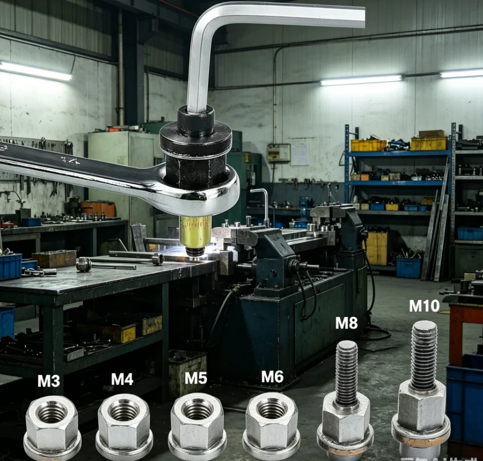 1PC Hand Rivet Nut Gun Head Nuts Simple Installation Manual Riveter Rivnut Tool Accessory M3 M4 M5 M6 M8 M10 M12