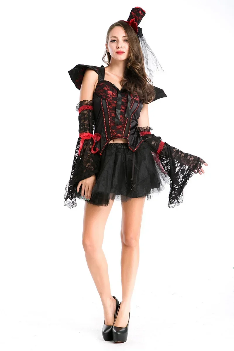 The city of Halloween the Twilight Vampire Queen COSPLAY female Clothing Club DS costumes Wedding Photography Vampire Queen