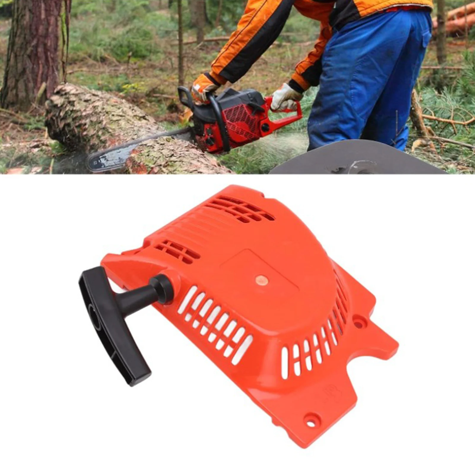 

Hand Puller Fit for Chainsaw Easy to Use Plastic Puller Plate Starter for Chainsaw Replacement