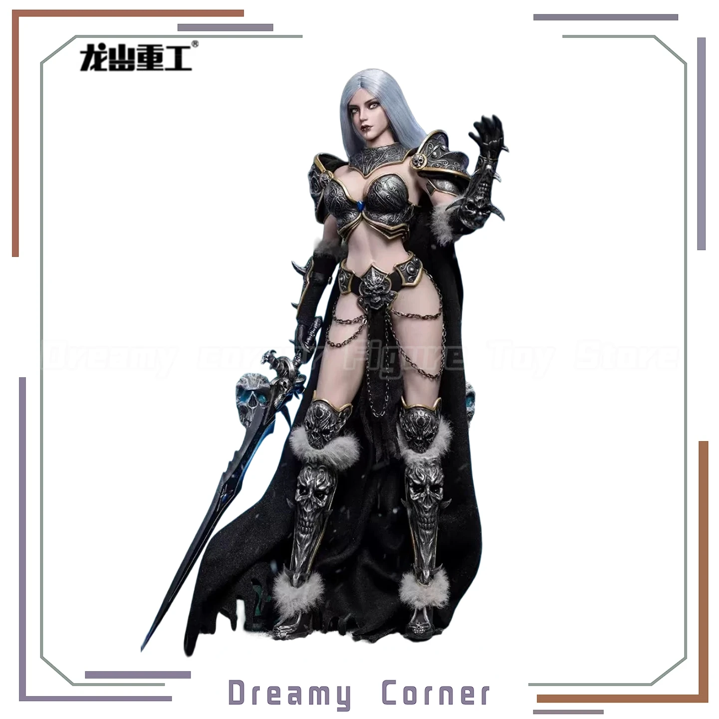 

【В наличии】Оригинальная фигурка Longshan Heavy Industry LS2024-01A LS2024-01B THE WITCHKING SCOURGE LEGION 1/6, модель орнамента