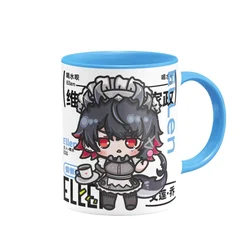 Original Game Zenless Zone Zero Ellen Joe Von Lycaon Hoshimi Miyabi Anime Ceramic Mug Water Cup Coffee Milk Gift for Friends
