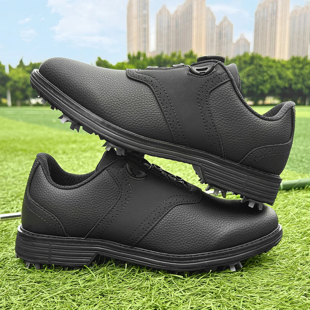 أحذية جولف للرجال أحذية رياضية للمشي والجولف مقاومة للانزلاق أحذية رياضية احترافية للجولف مريحة #4