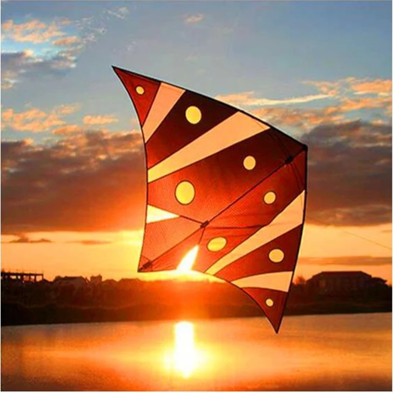 จัดส่งฟรี Ultra-light SINGLE Line Kites Deep Sea Ghost Kite WIND Kites ของเล่นกันน้ําผ้าไนลอน ripstop Stunt Kite