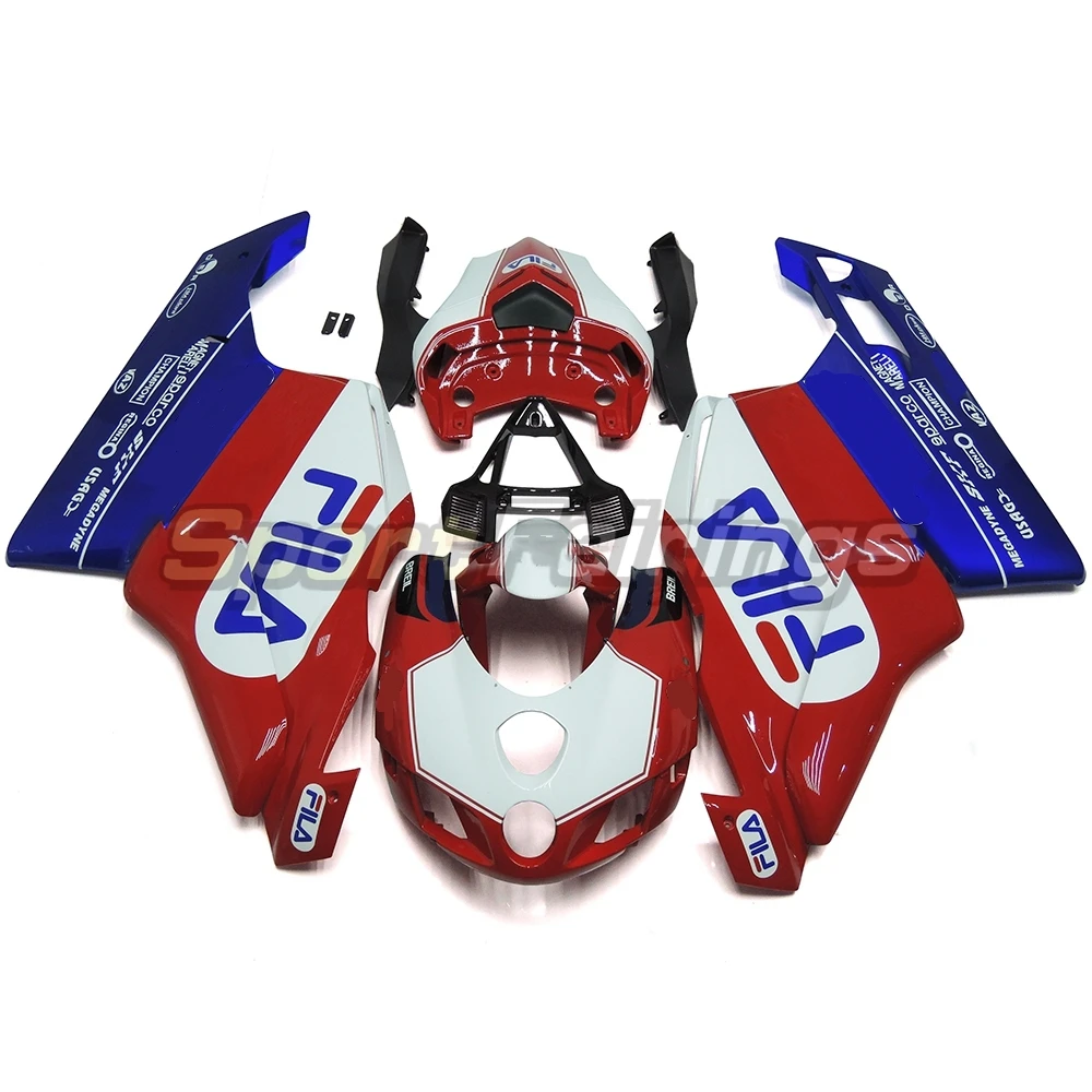 For 749 749S 999 2005-2006 999S 2005-2006  Single Seat  Injection ABS Plastics Full Fairings Kit Mold Replace Accessories