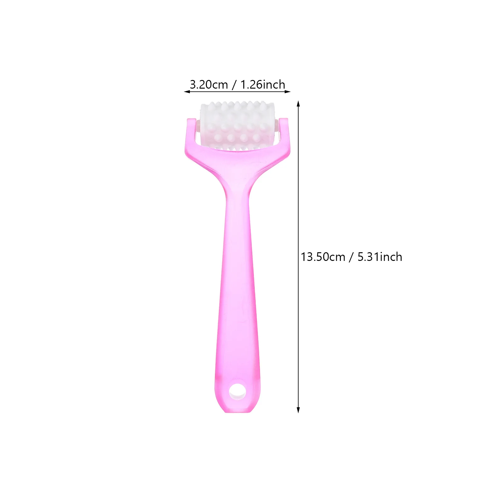 6Pcs Facial Massage Roller Plastic Manual Face Massager Lifting Tool for Skin Care Blood Circulation Wrinkle Reduction