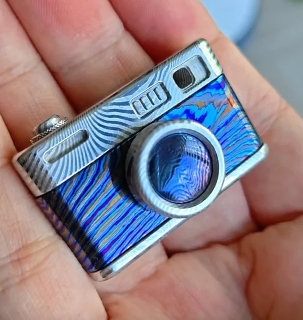Used EDC Wanwu Zircuti Camera Mini Stress Relief Toy Pocket Toy Fidget Slider Decompression Toy For Adult