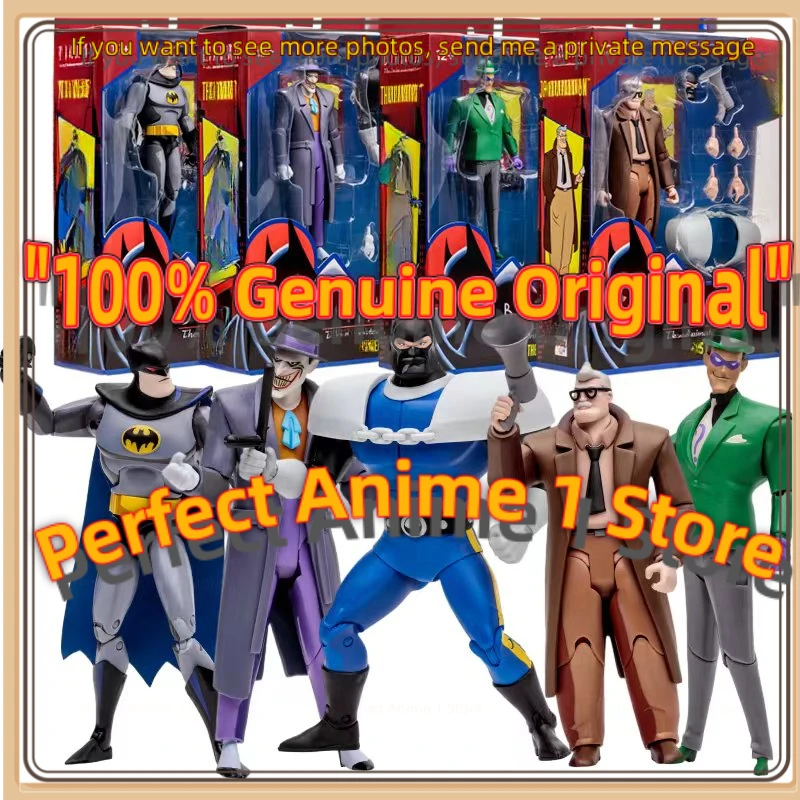 100% Original M F Animation Adventure Lock-UP Set Riddler Gooden Sheriff Action Figure Gift Model Delivery Within 48 Hours