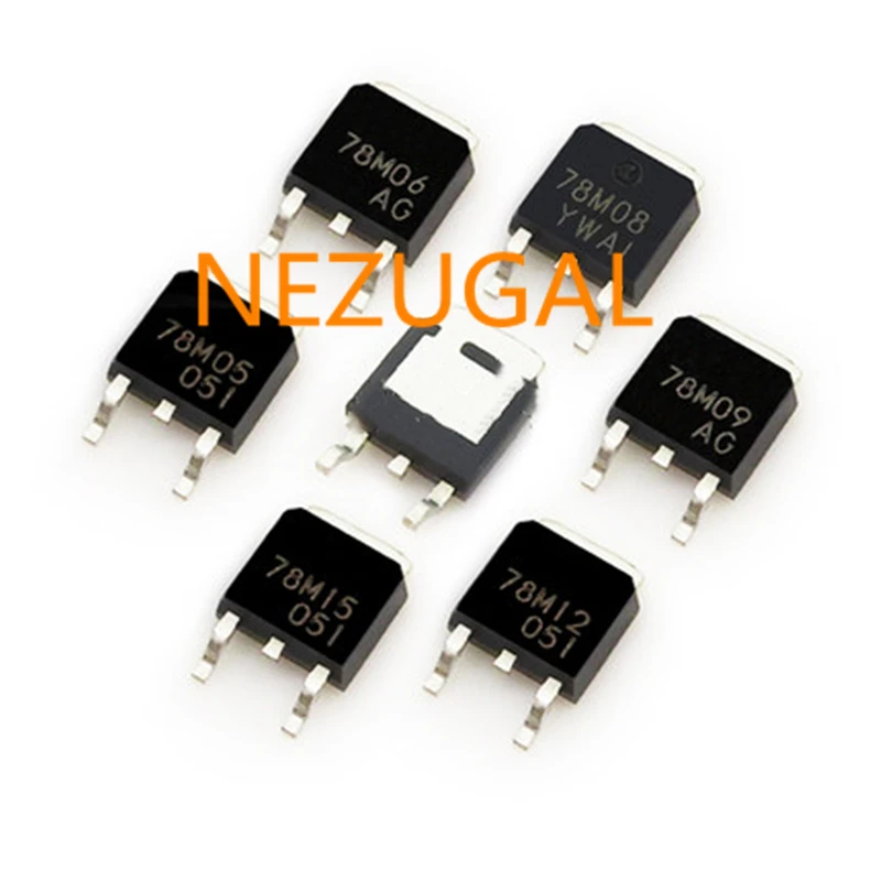 10pcs L78M05CDT TO252 L78M05 TO-252 78M05 78M06 78M08 78M09 78M12 78M15 79M05 L78M06CDT L78M08CDT L78M09CDT 79M15 LM317M LM317