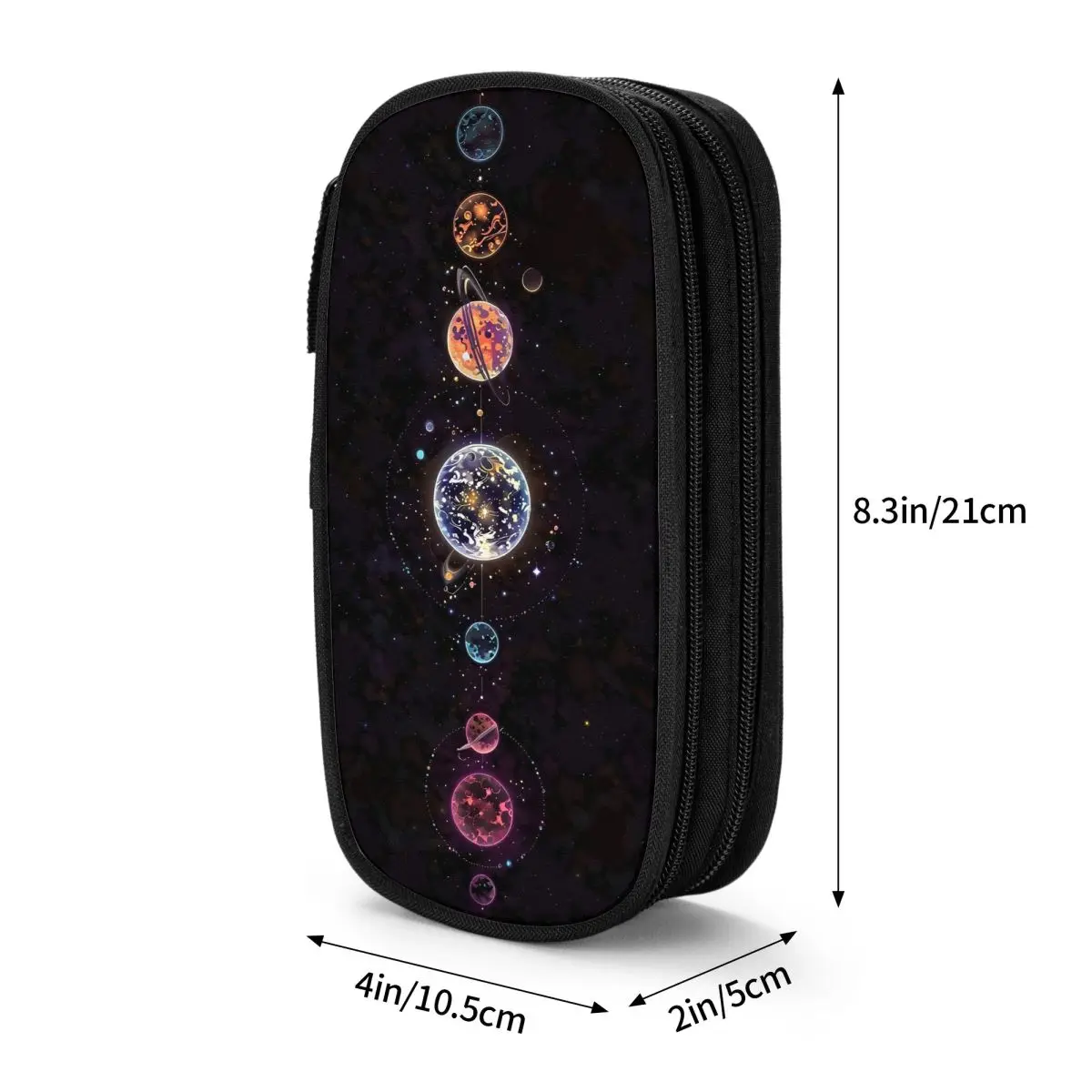 Solar System Pencil Case for Boy Girl Gifts Pen Box Pencil Bag Stationery Supplies Pen Holder Bag