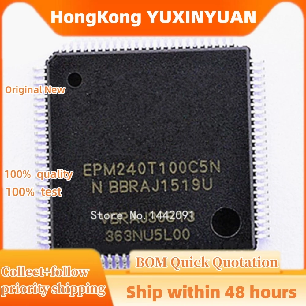 1Pcs  EPM570T100C5N QFP  1270T144C5N 1270T144I5N  570T100I5N CHIPS IN STOCK 