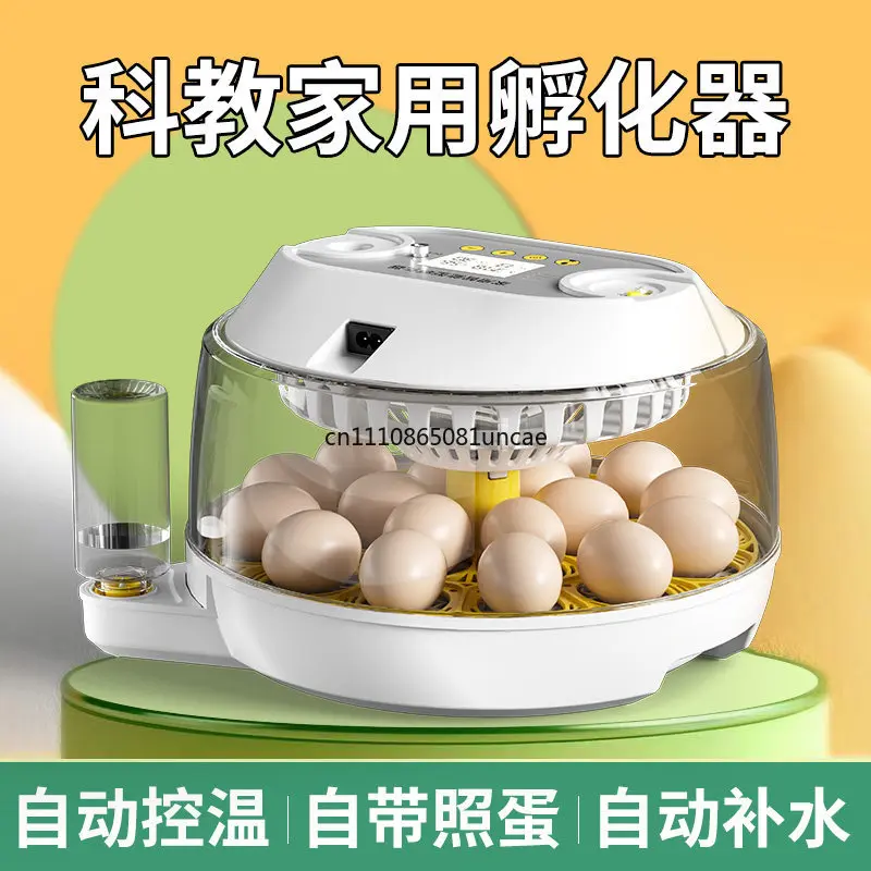 For Household Mini Automatic Egg Incubator Intelligent Hatcher For Chick Pigeon Parrot Rutin Bird Eggs