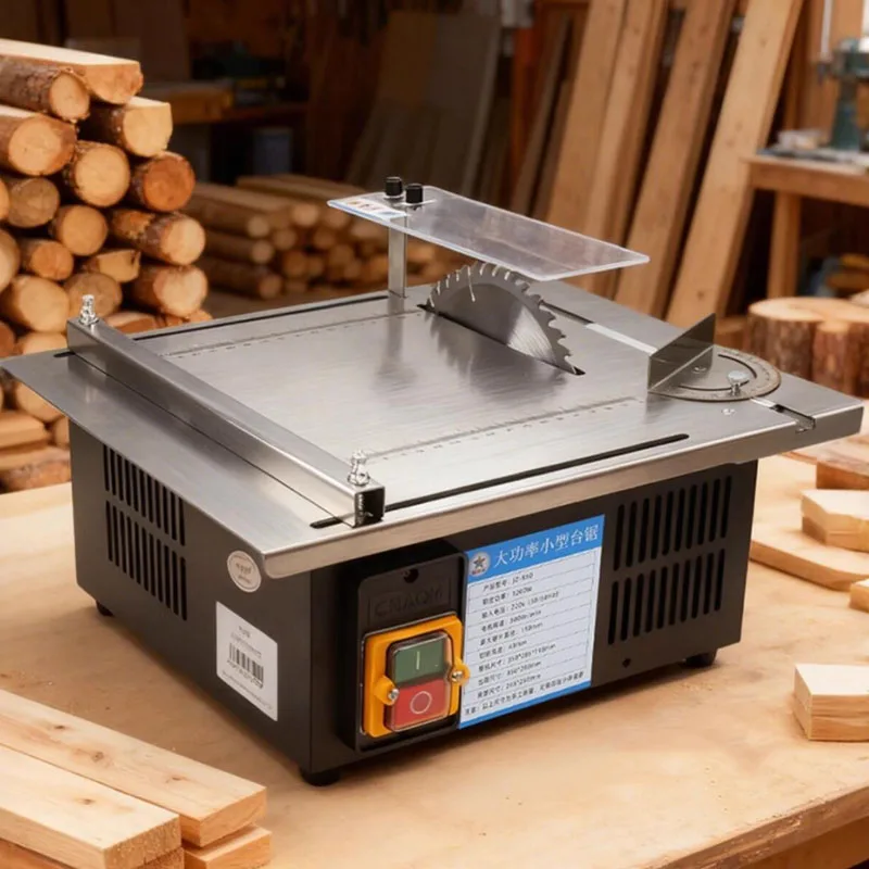 Ideal for Woodworking and DIY, AC 220V Compact 1200W Electric Table Saw