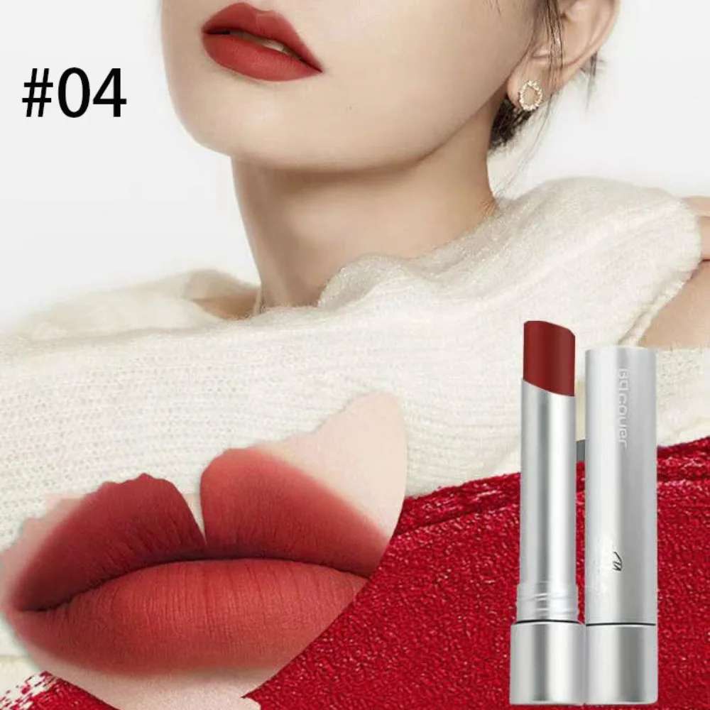新しいマルチカラーマットリップスティック保湿長持ちベルベットリップグロス保湿防水ヌードダークリップスティックメイクアップ