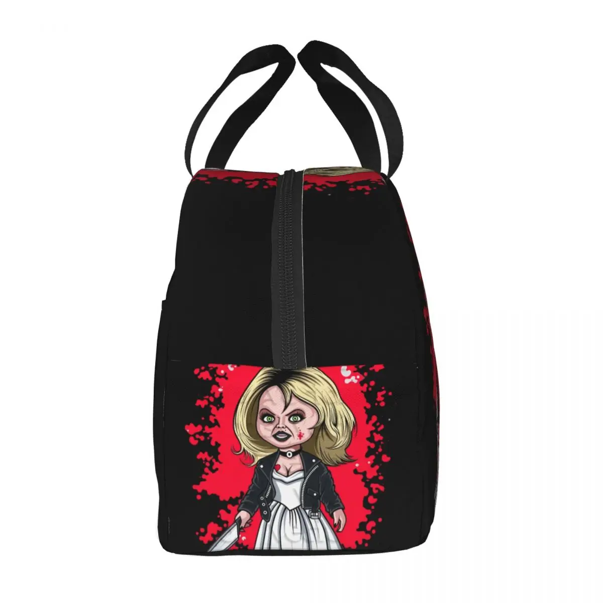 Bride Of Chucky Lunch Box for Women Leakproof Scary Tiffany Cooler Thermal Insulated Lunch Bag Office Work Picnic Food Bags