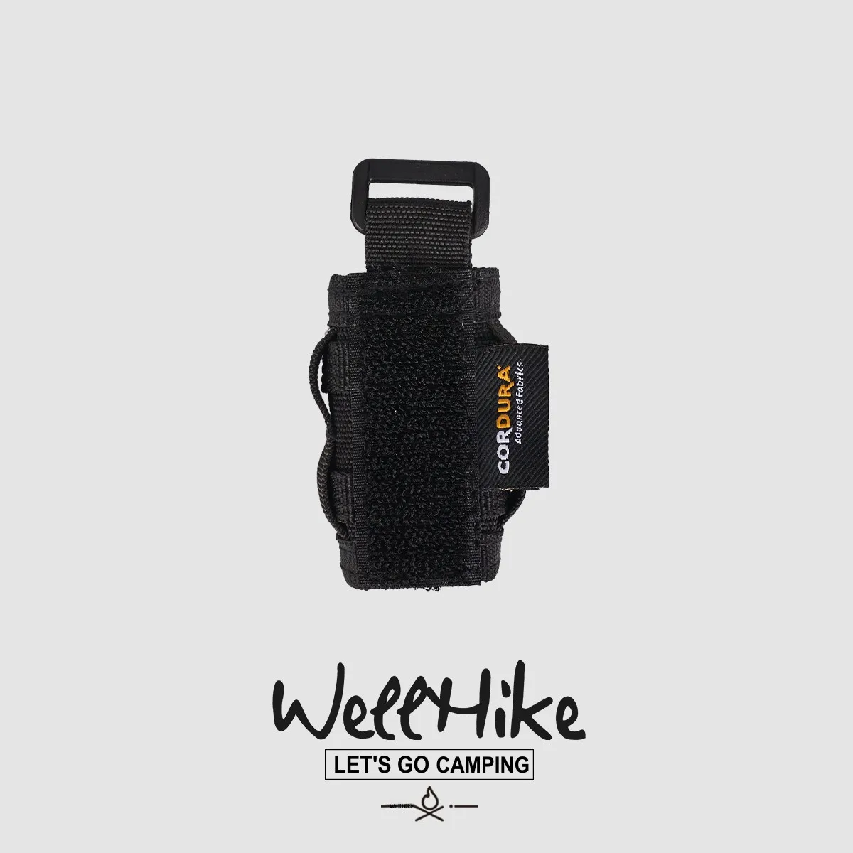 WELLHIKE Outdoor GZ Cloth Shade Lamp Holder Neck Strap Waterproof Scratch Resistant Tactical Functional Lamp Clothes Cordura