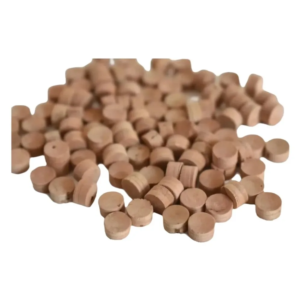 9.5x4mm Natural Cork Key Pads Premium Repair Parts for Trumpet Trombone Clarinet Oboe Wind Instrument Accessories
