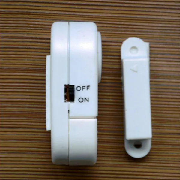 

Wireless Magnetic Door Window Alarm Entry Security System 90Db Loud Sound Home Office Protection White Batteries Included