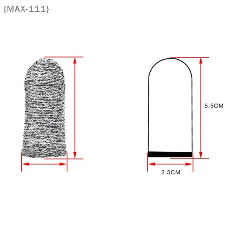 【F2-MAX111】5Pcs Cut Resistant Finger cot High Performance Level 5 Protection Finger Gloves