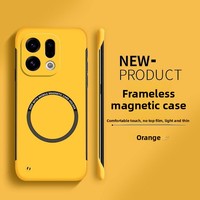 Ultra Thin PC Frameless Magnetic Phone Case For OPPO Find X9 Pro X8 S Plus Ultra X7 Pro F31 Pro 5G Rugged Matte Protect Cover