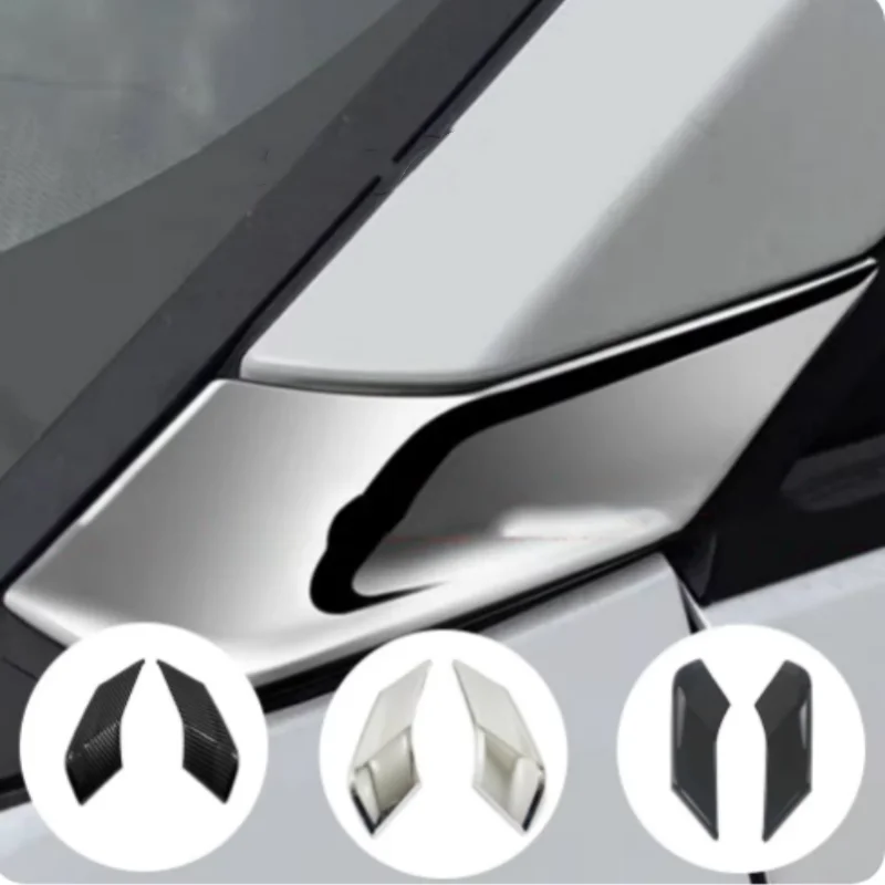 

ABS Car A-Pillar Molding Trim For Toyota Corolla Cross XG10 2022 2023 2024+ Frame Stick Decoration Cover Exterior Accessories