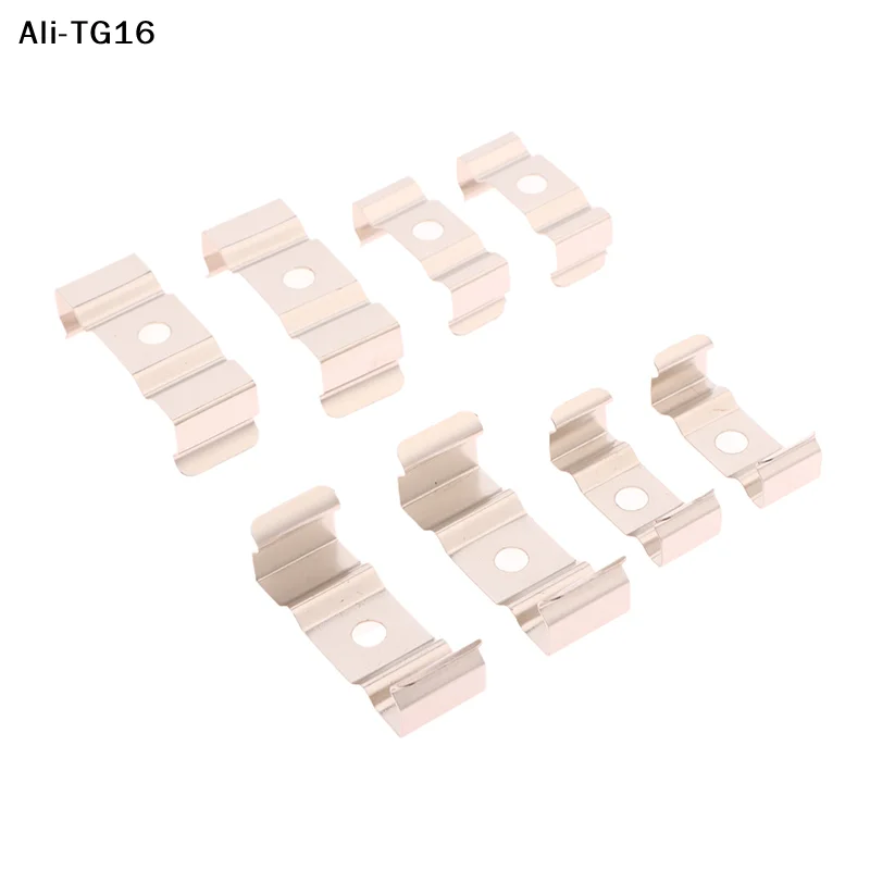 

50 шт. кронштейнов-держателей для светодиодных трубок T5/T8, для патронов ламп/потолочных светильников/электроосветительных приборов для домашнего использования