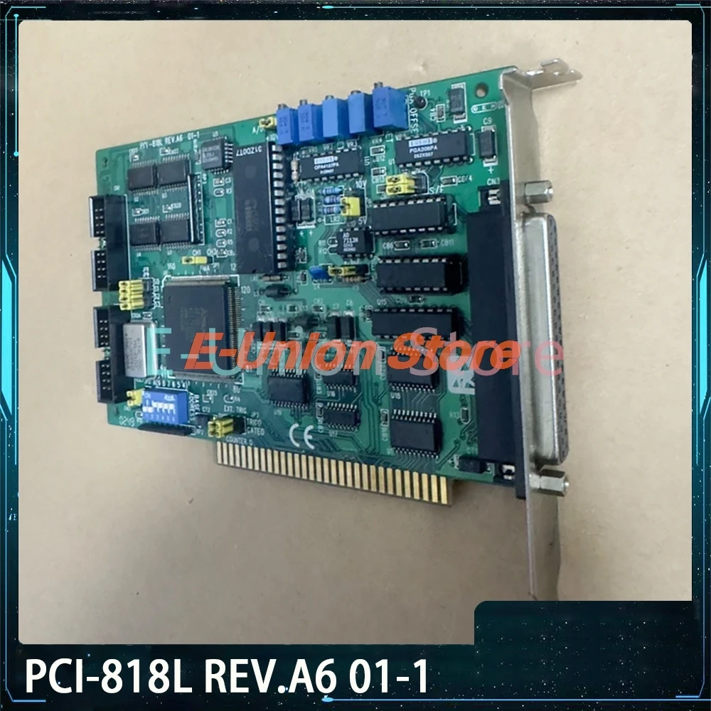 PCI-818L REV.A6 01-1 Data Acquisition Card Works Perfectly