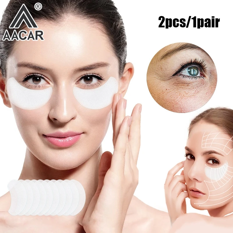 Collagen Soluble Film Eye Zone Mask Vitamin Patches Hyaluronic Acid Moisturizing Firming Face Dark Circles Skin Care Beauty Tool