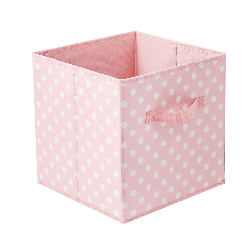 Box For Toys Cube Folding Fabric Storage Box Clothes Storage Bins For Toys Organizers Baskets for Nursery Office Closet Shelf