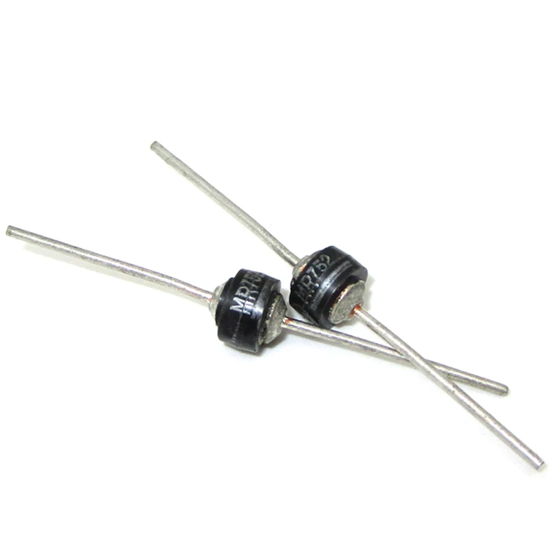 MR752 MR752G In-line axial vehicle diode 200V 6A high current lead-mounted rectifier